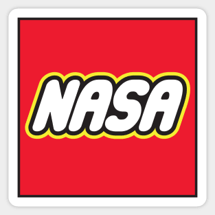 NASA LEGO by © Buck Tee Originals Sticker